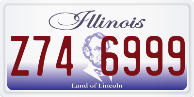 IL license plate Z746999