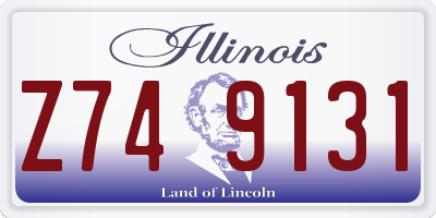 IL license plate Z749131