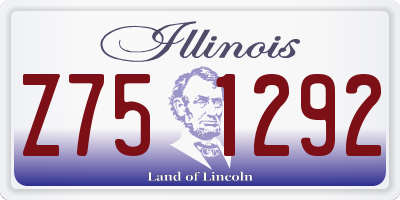 IL license plate Z751292