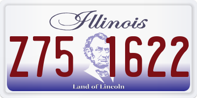 IL license plate Z751622