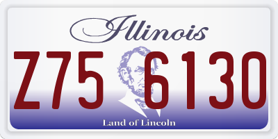 IL license plate Z756130