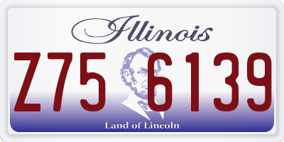 IL license plate Z756139