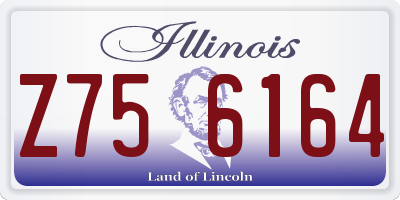 IL license plate Z756164
