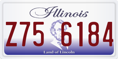 IL license plate Z756184