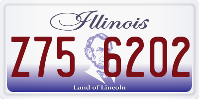 IL license plate Z756202
