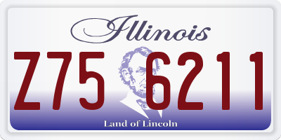 IL license plate Z756211
