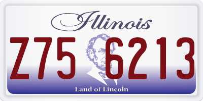 IL license plate Z756213