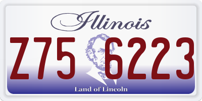 IL license plate Z756223