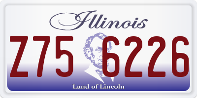 IL license plate Z756226