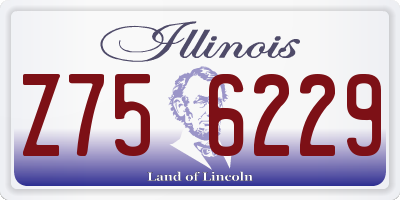 IL license plate Z756229
