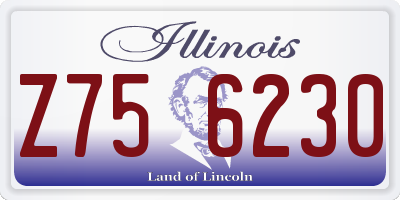 IL license plate Z756230