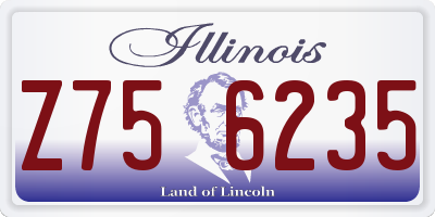 IL license plate Z756235