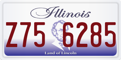 IL license plate Z756285