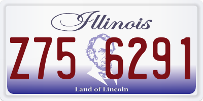 IL license plate Z756291