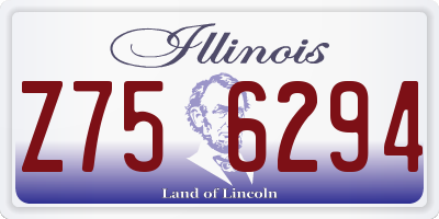 IL license plate Z756294