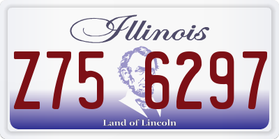 IL license plate Z756297