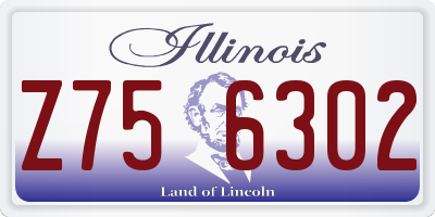 IL license plate Z756302