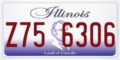IL license plate Z756306