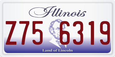 IL license plate Z756319