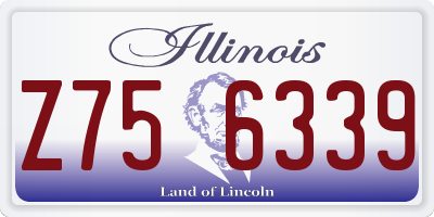 IL license plate Z756339