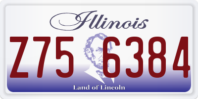IL license plate Z756384