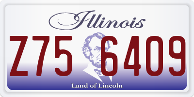 IL license plate Z756409
