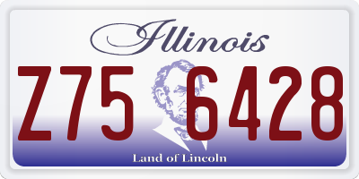 IL license plate Z756428