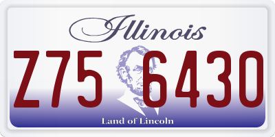 IL license plate Z756430