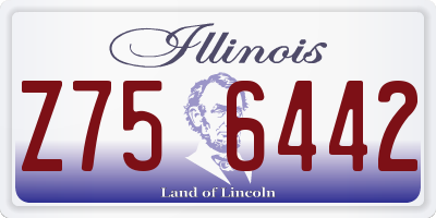 IL license plate Z756442
