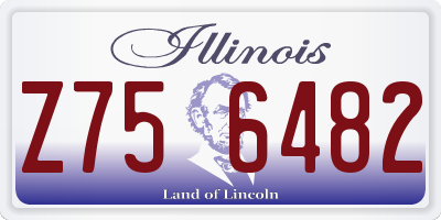 IL license plate Z756482