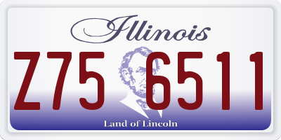 IL license plate Z756511