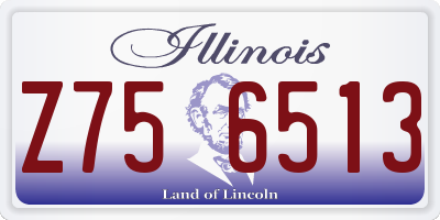 IL license plate Z756513