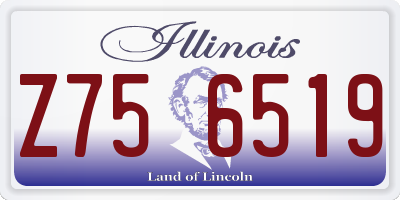 IL license plate Z756519