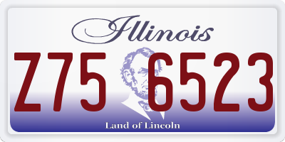 IL license plate Z756523