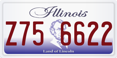 IL license plate Z756622