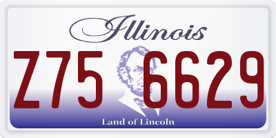 IL license plate Z756629