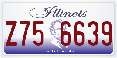 IL license plate Z756639