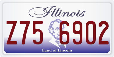 IL license plate Z756902