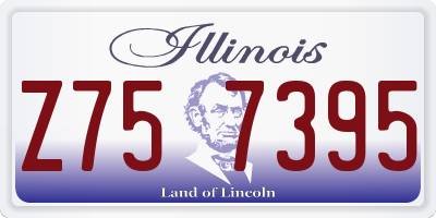 IL license plate Z757395