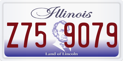 IL license plate Z759079