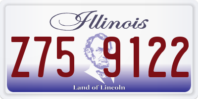 IL license plate Z759122