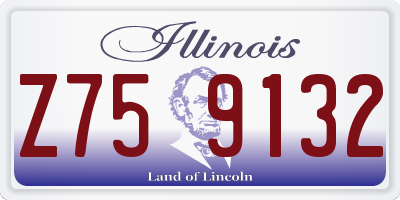 IL license plate Z759132