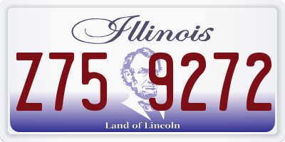 IL license plate Z759272