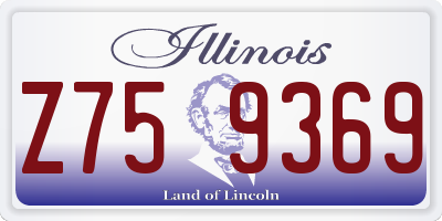 IL license plate Z759369