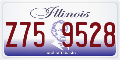 IL license plate Z759528