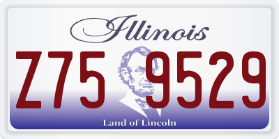 IL license plate Z759529