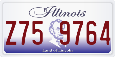 IL license plate Z759764