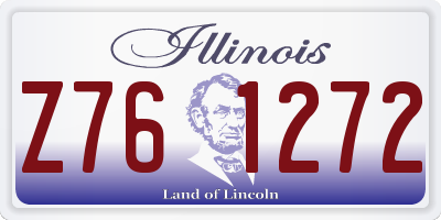 IL license plate Z761272