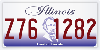 IL license plate Z761282