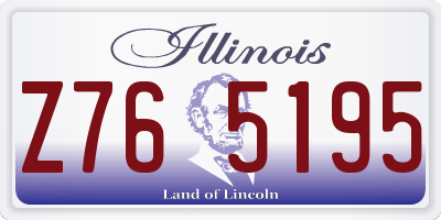 IL license plate Z765195